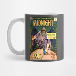 Midnight Angel Horror Comic Cover Mug